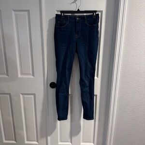 Old Navy Rockstar‎ Super Skinny Jeans High Rise Size 6